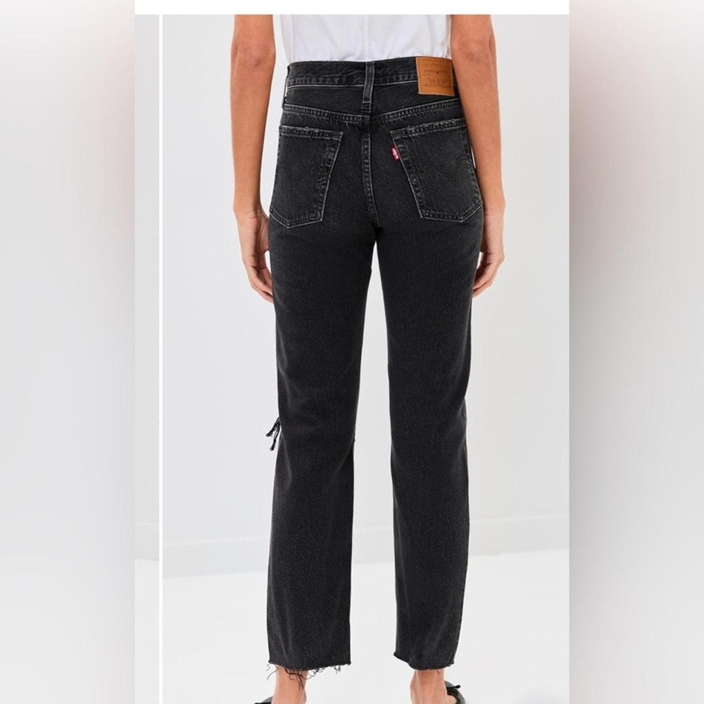 Levi’s Black Wedgie Straight Jeans